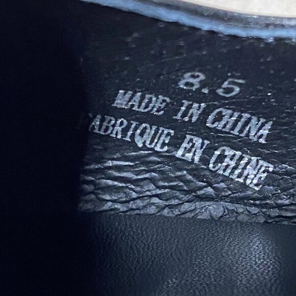 Jeffrey Campbell “Elsie” Leather Mary Jane Flats –Black - Picture 5 of 8